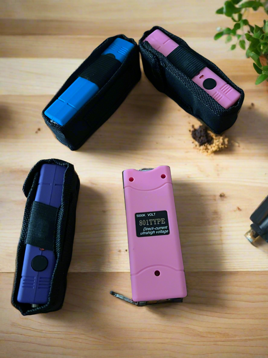 Regular tasers with flashlight