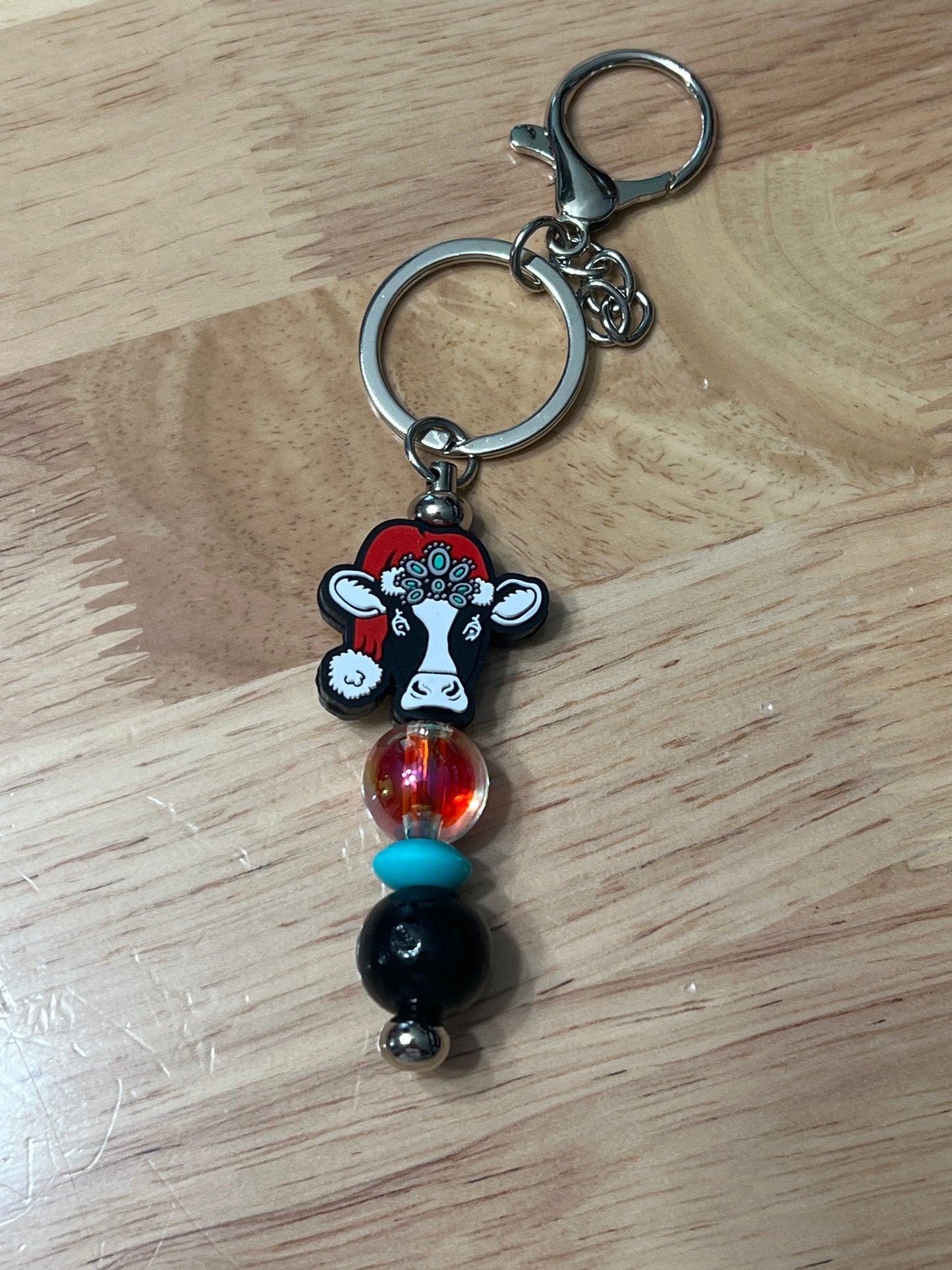 6 Beaded keychains