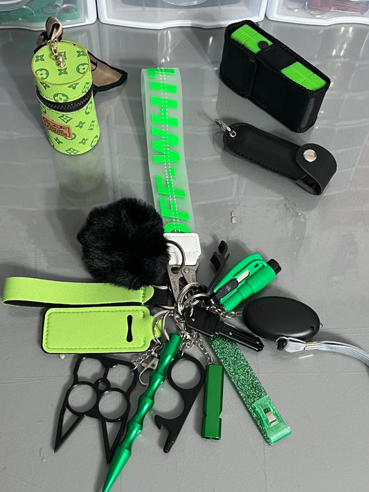 Self Defense Keychain- 15 piece