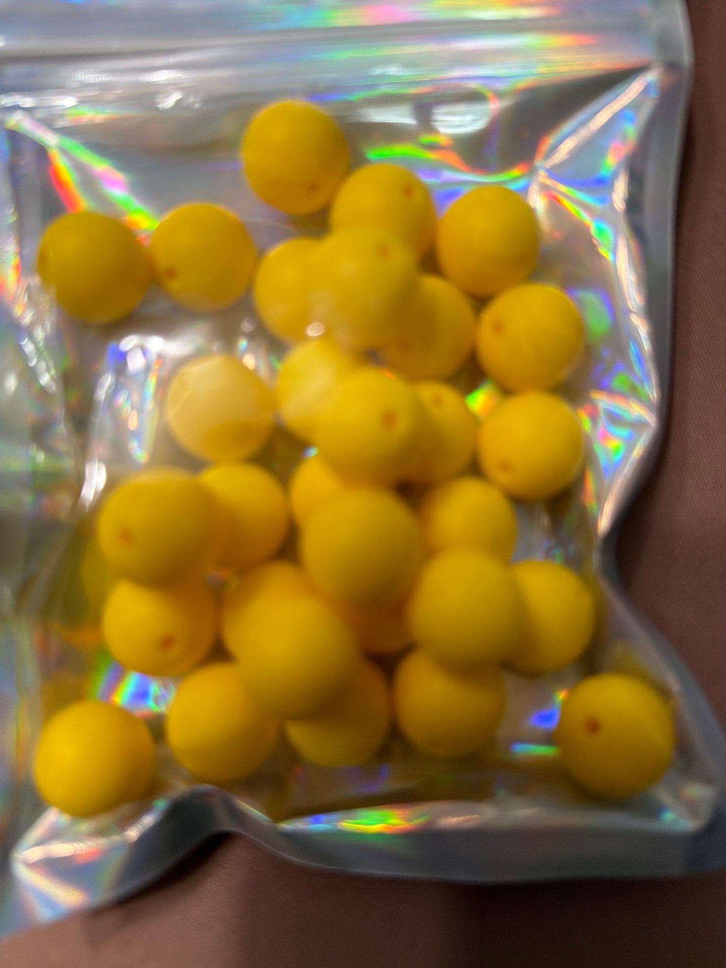 Silicone beads