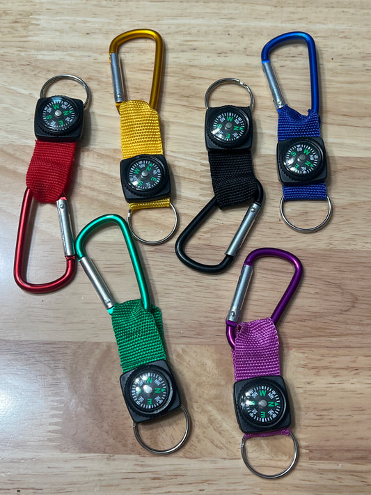 Compass Keychain