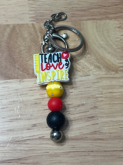 6 Beaded keychains