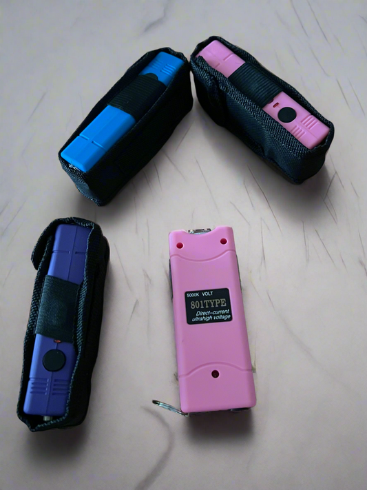 Regular tasers with flashlight