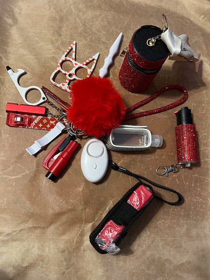 Self Defense Keychain- 15 piece