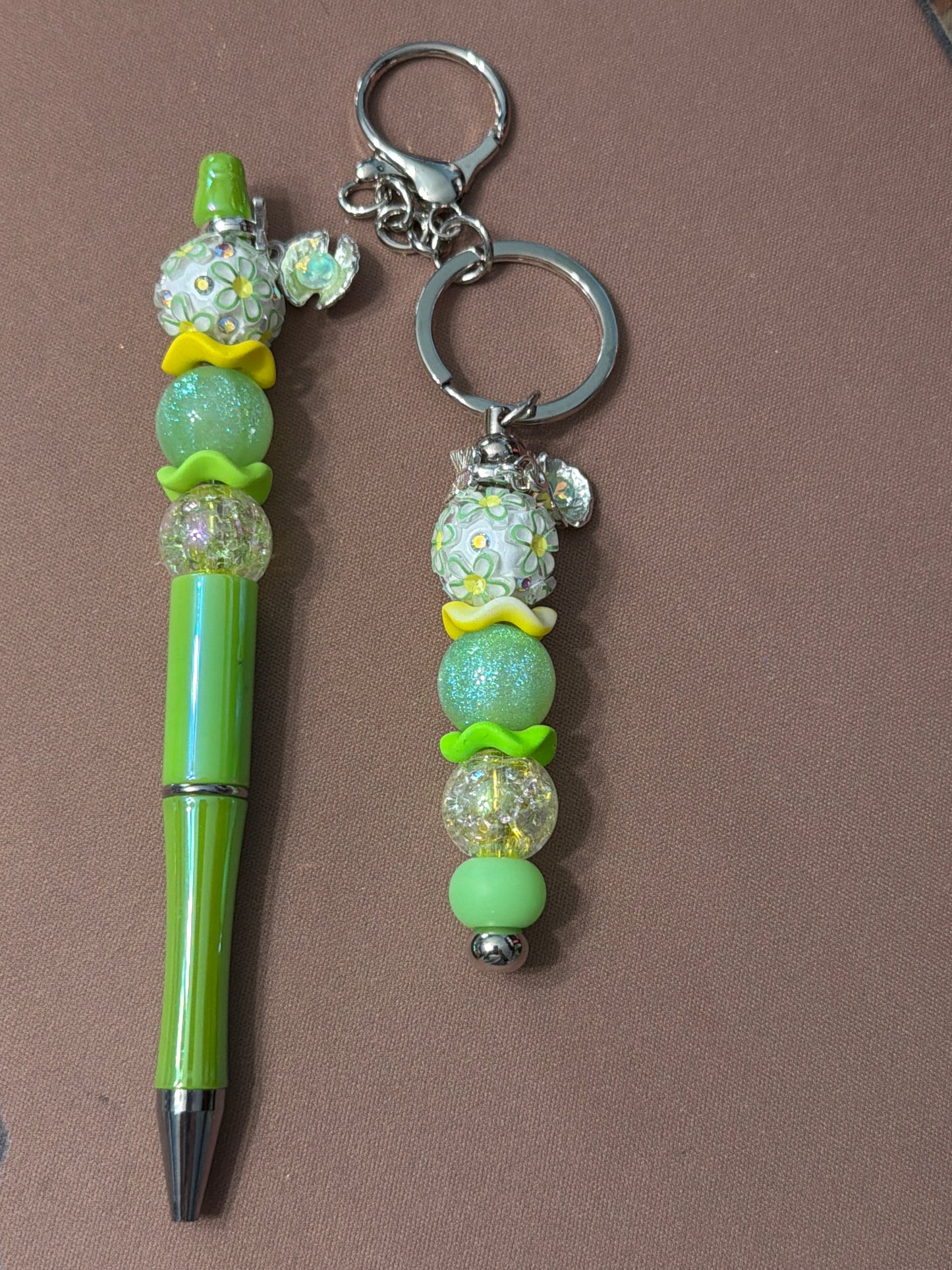 Pen and keychain combo