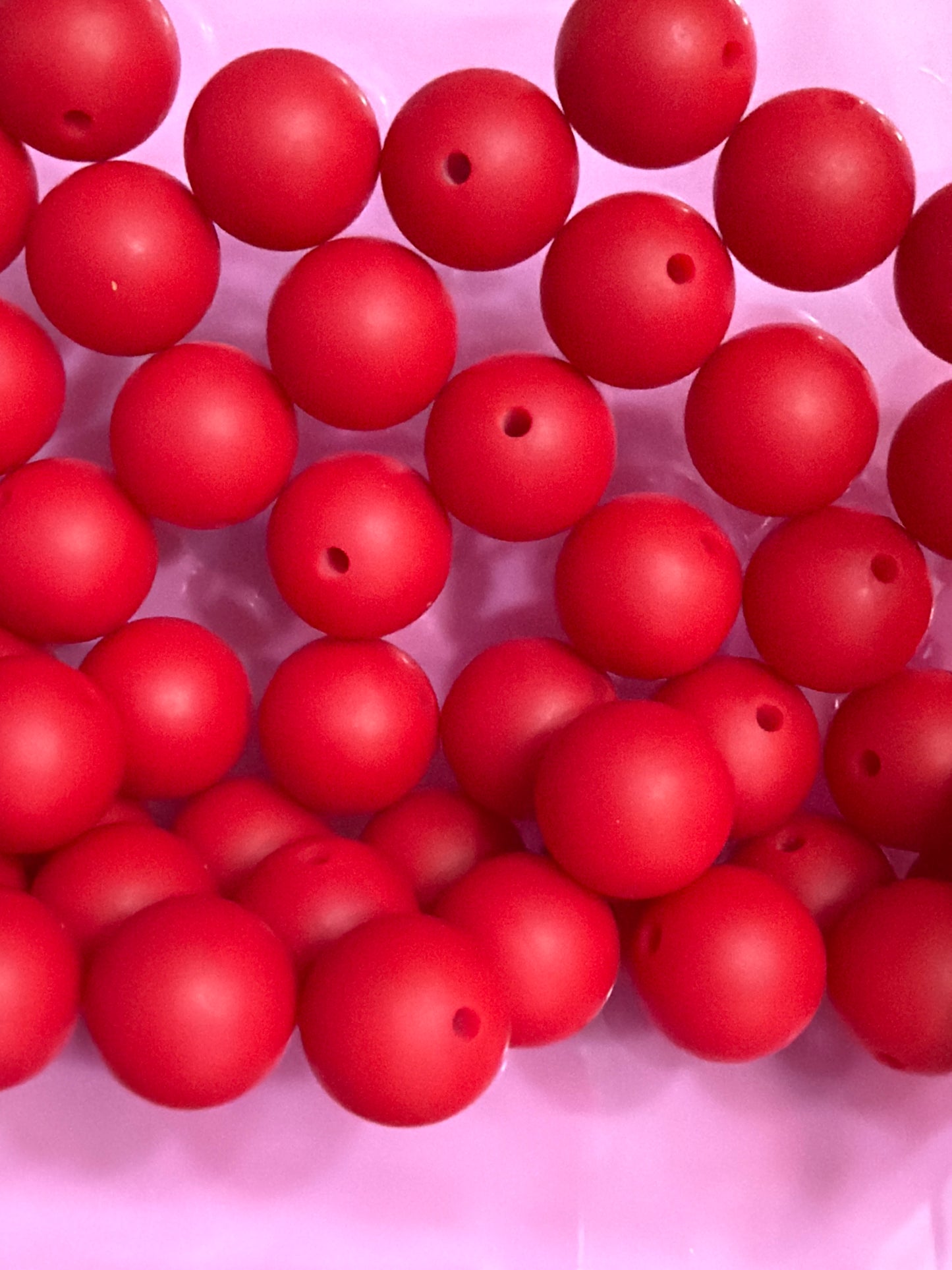 Silicone beads