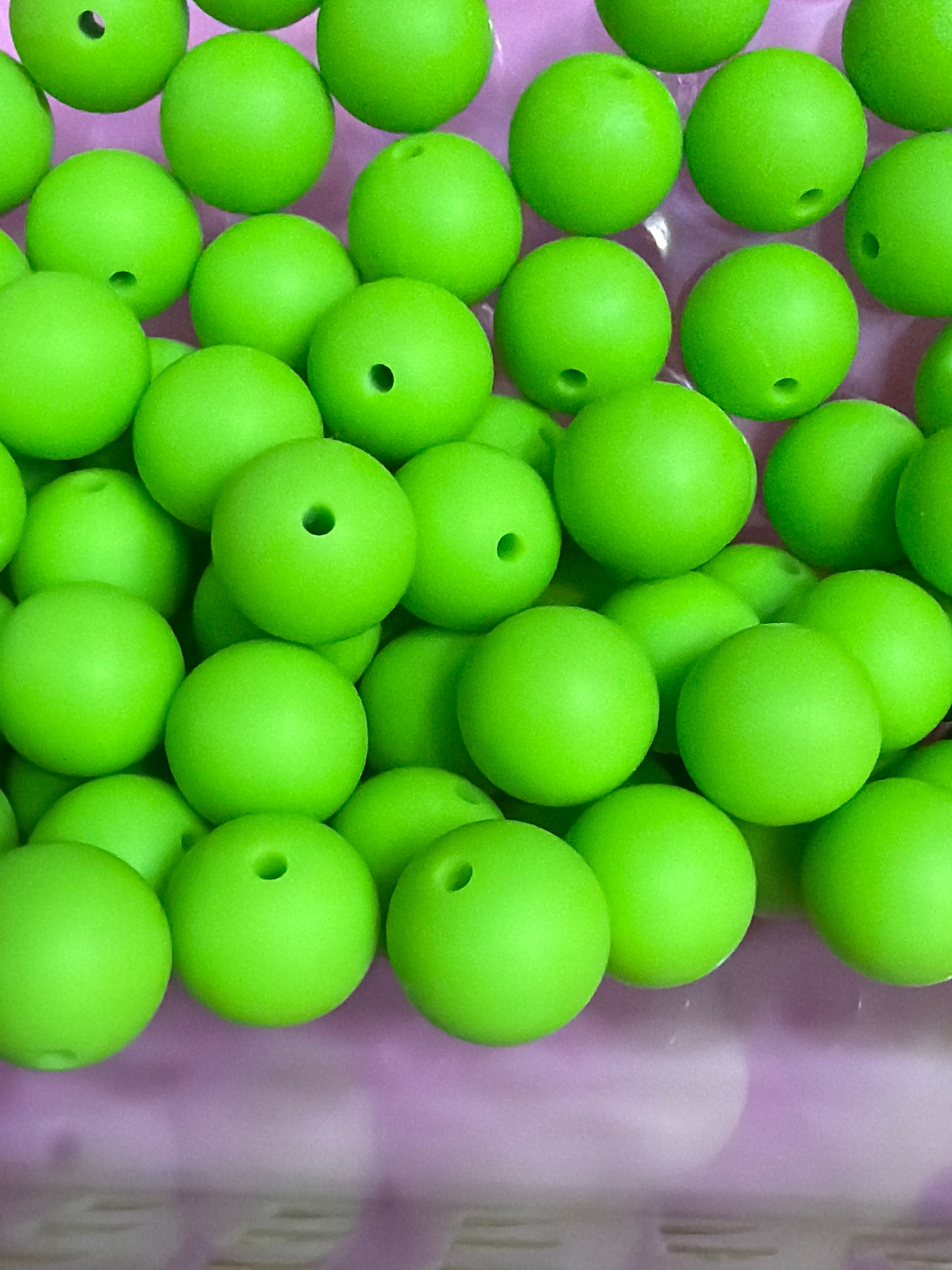 Silicone beads