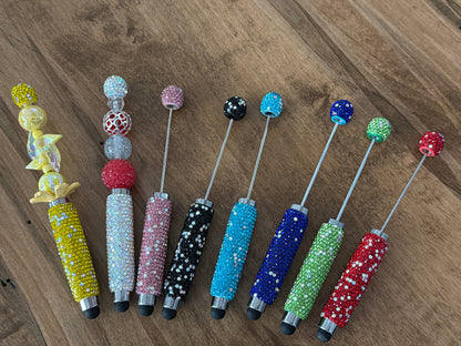 Bead-able Rhinestone Stylus