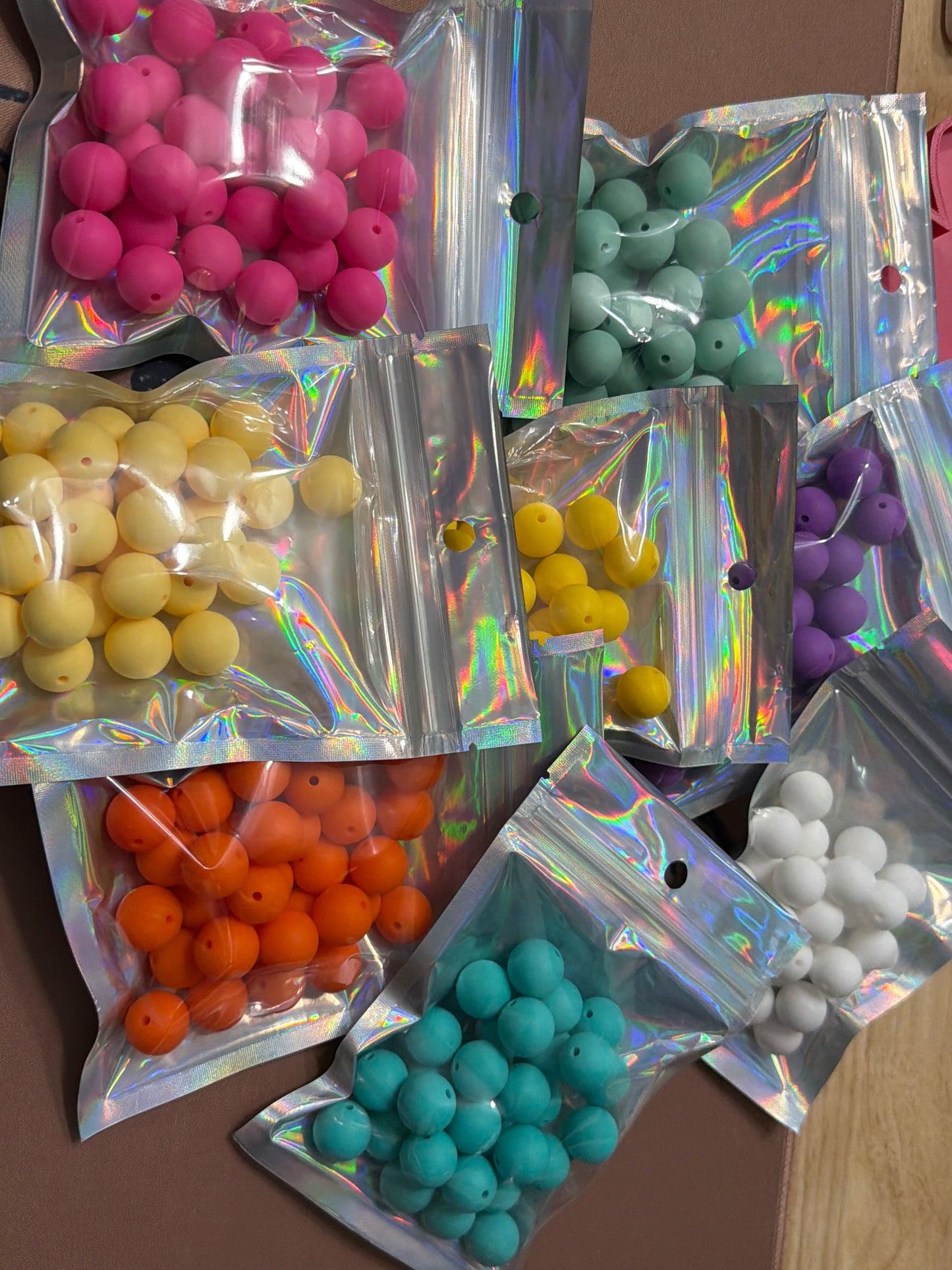 Silicone beads