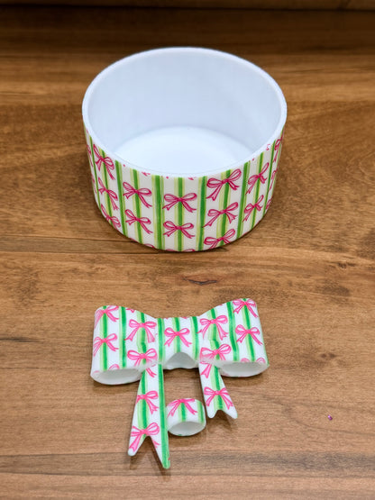 Cup boots and matching straw toppers
