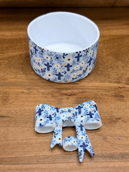 Cup boots and matching straw toppers