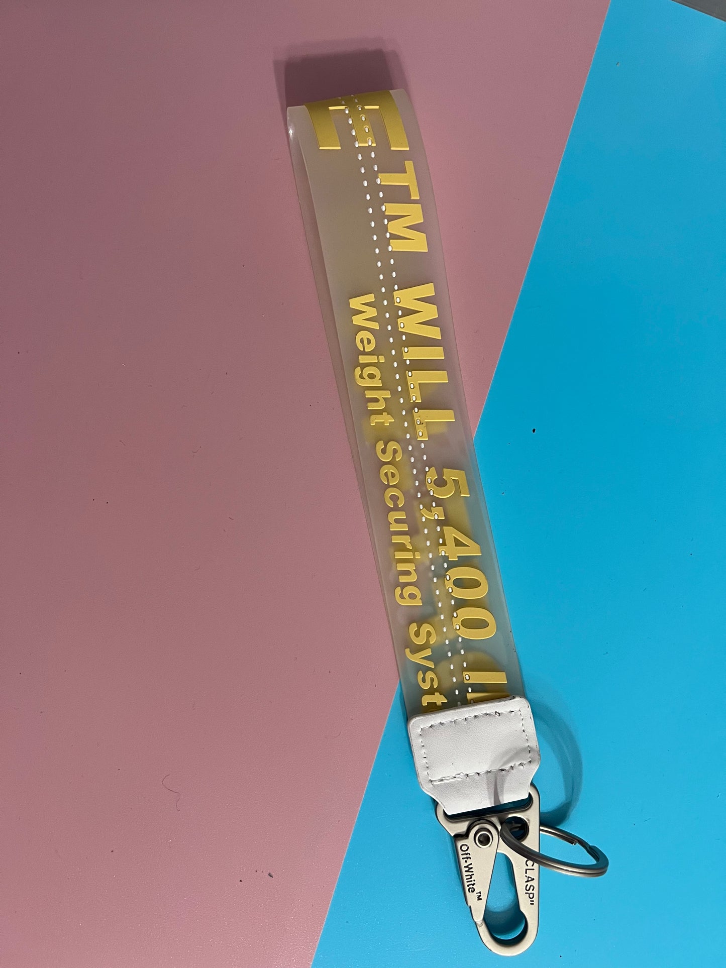 Off White keychain