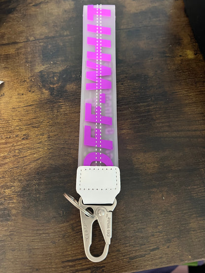 Off White keychain