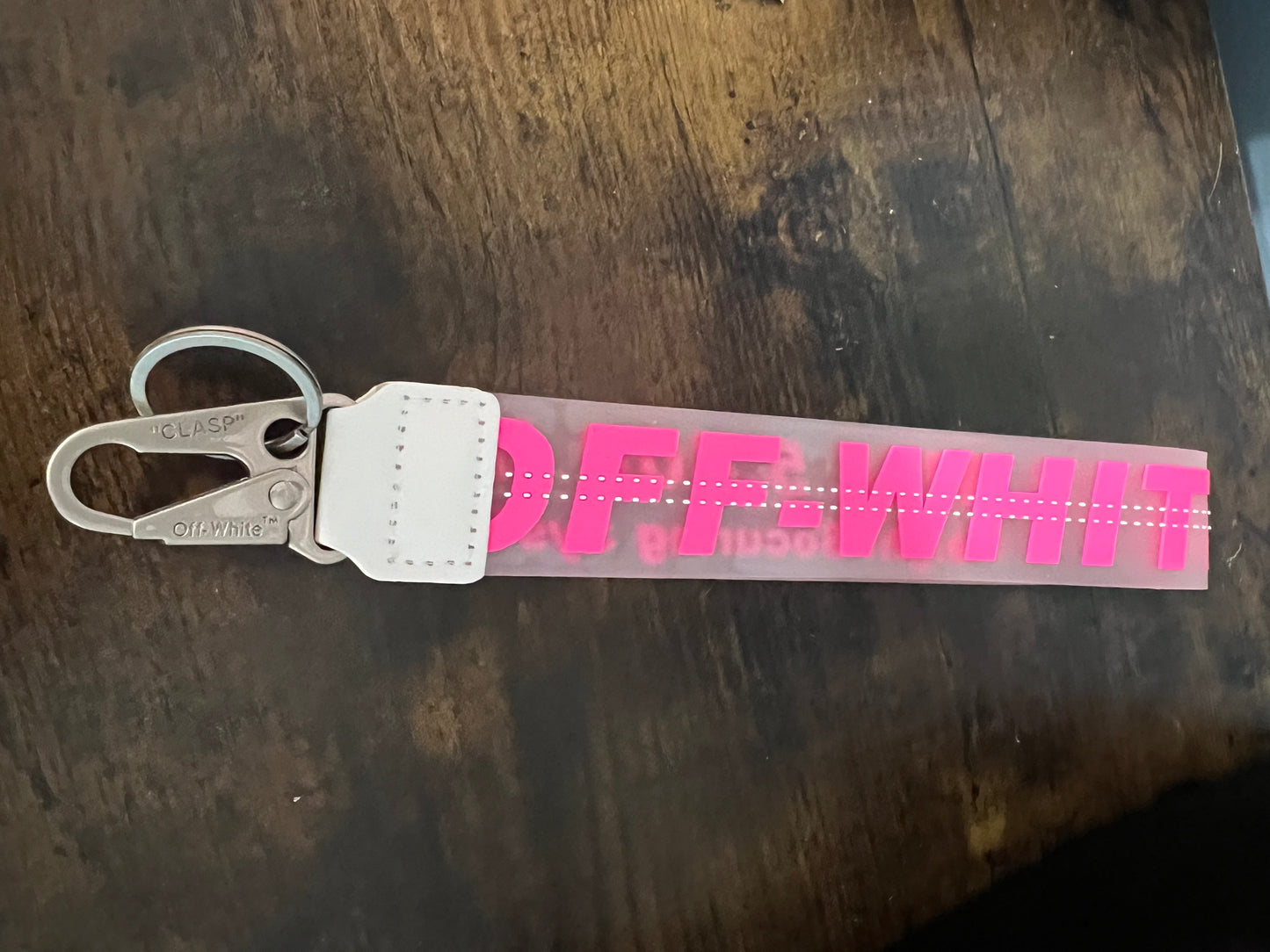 Off White keychain