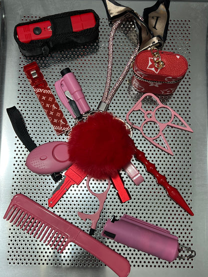 Self Defense Keychain- 15 piece