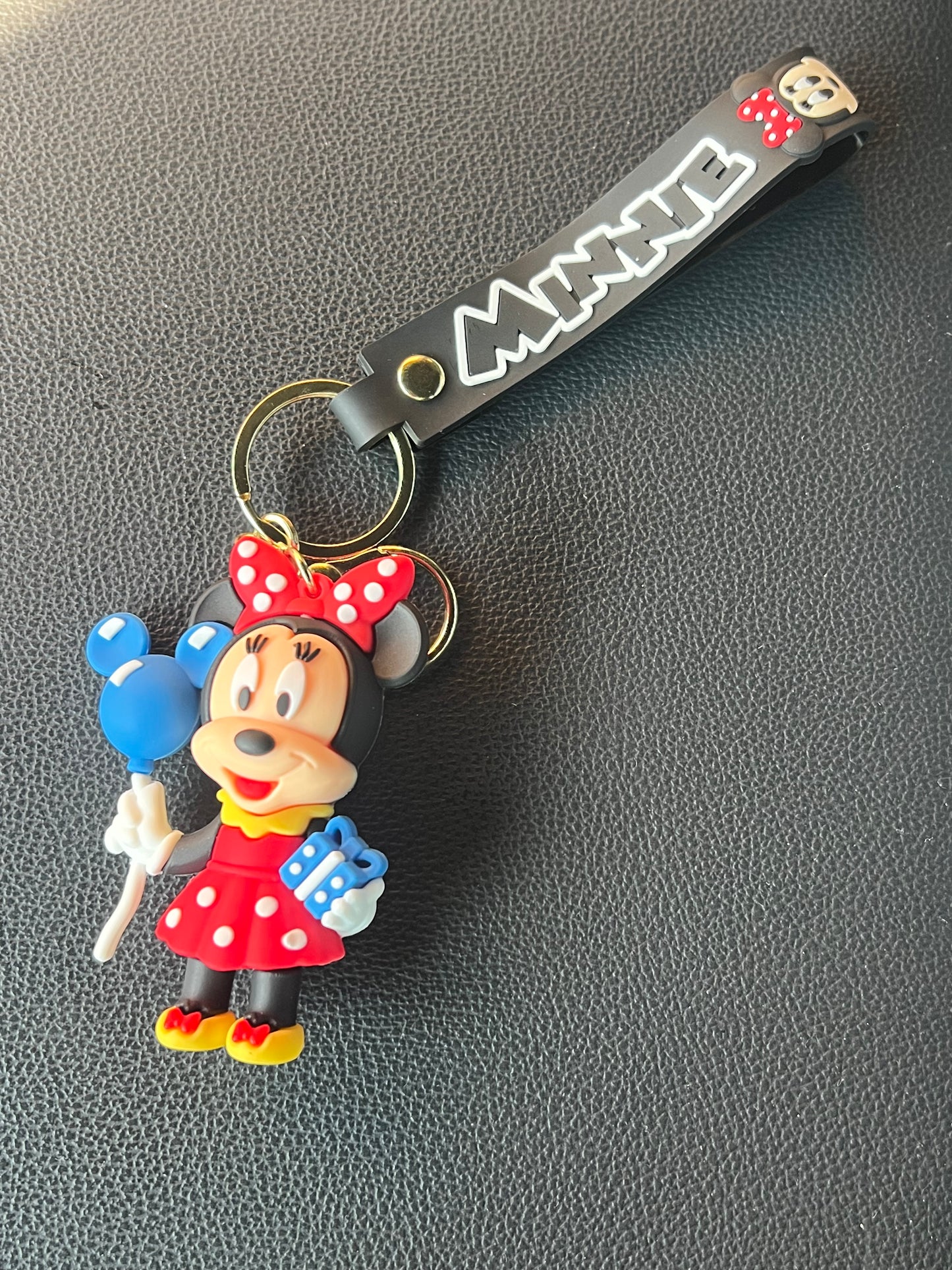 Mickey and Minnie keychains
