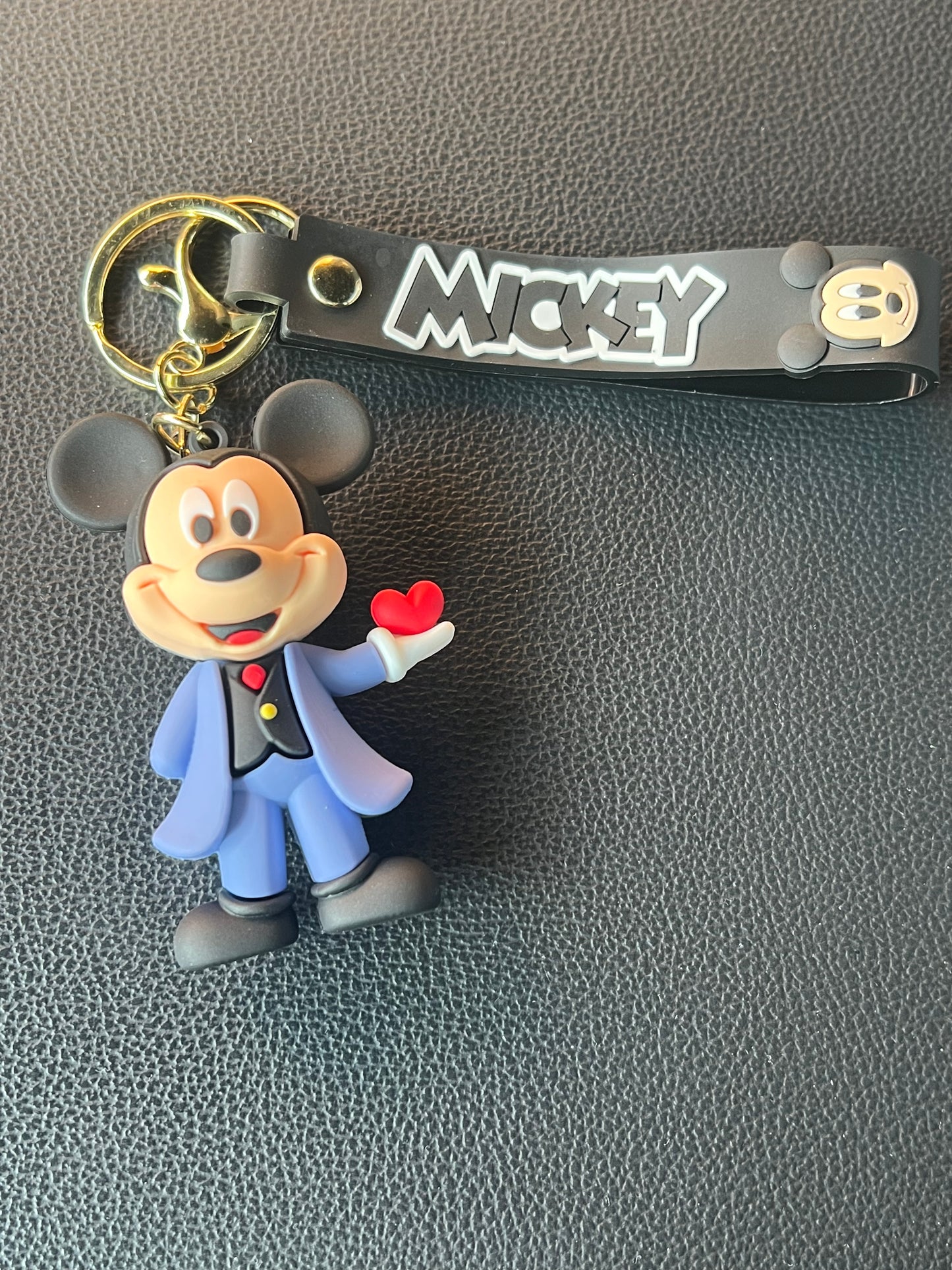 Mickey and Minnie keychains