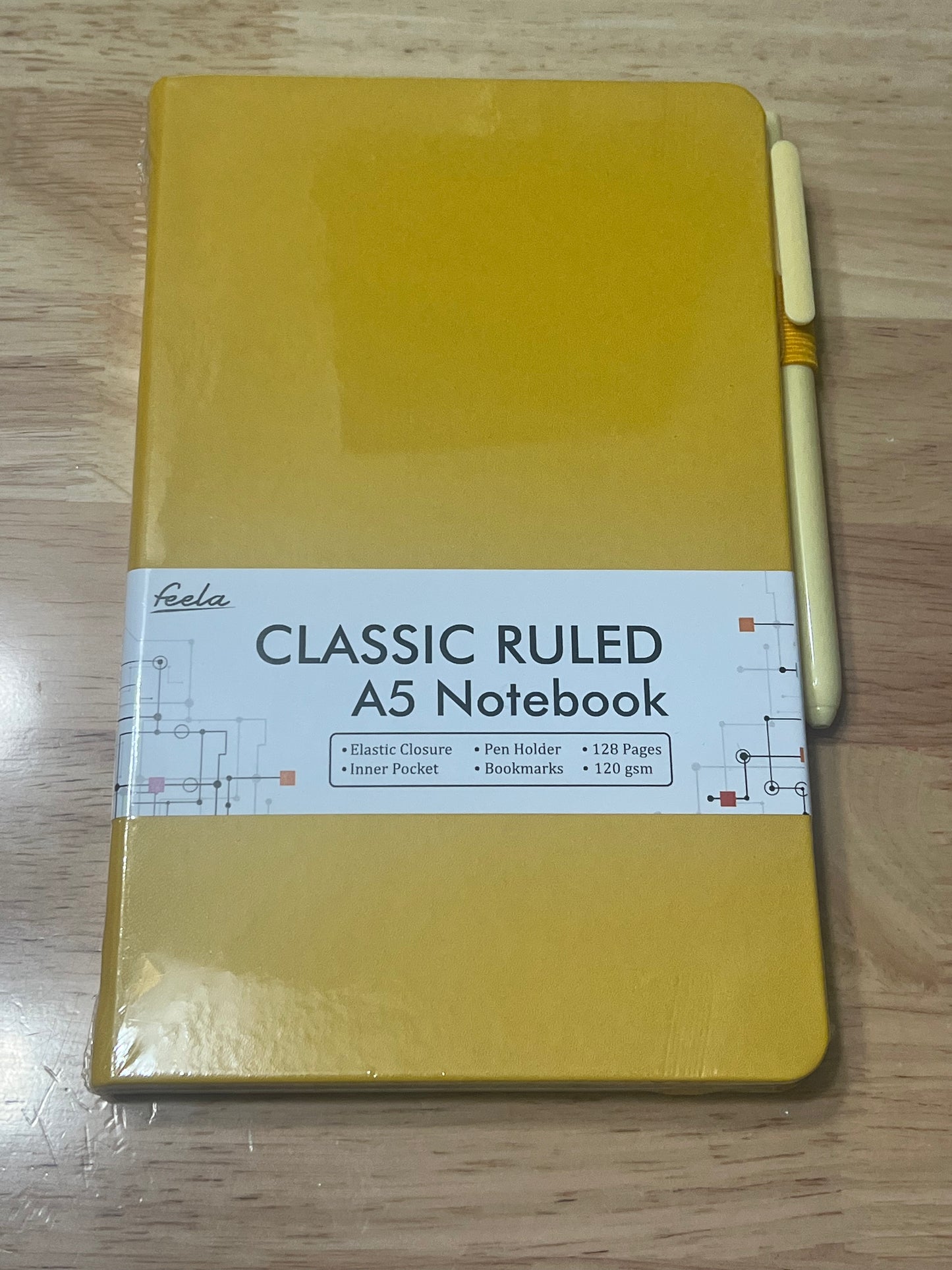 A5 Notebook with matching pen