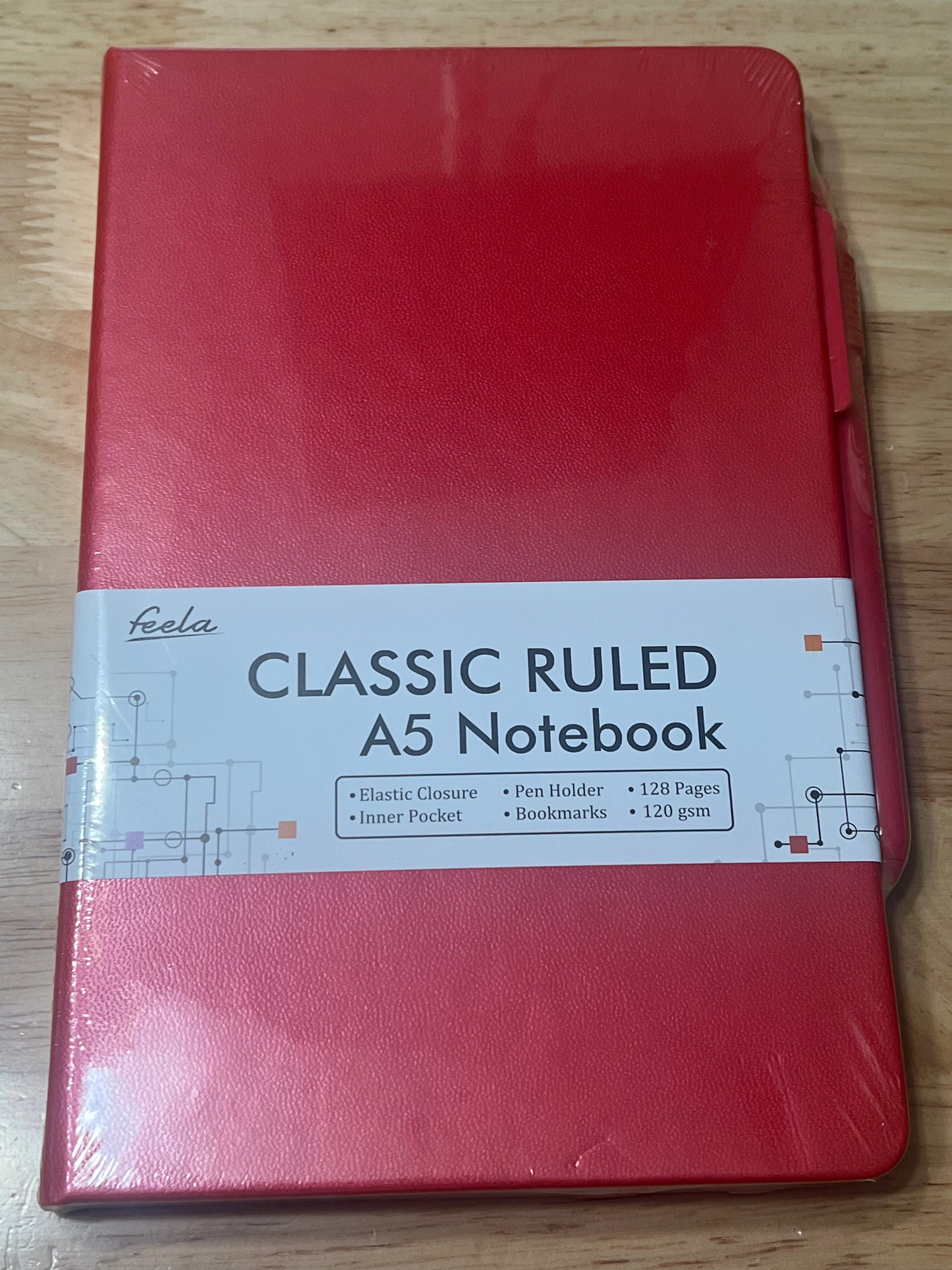 A5 Notebook with matching pen