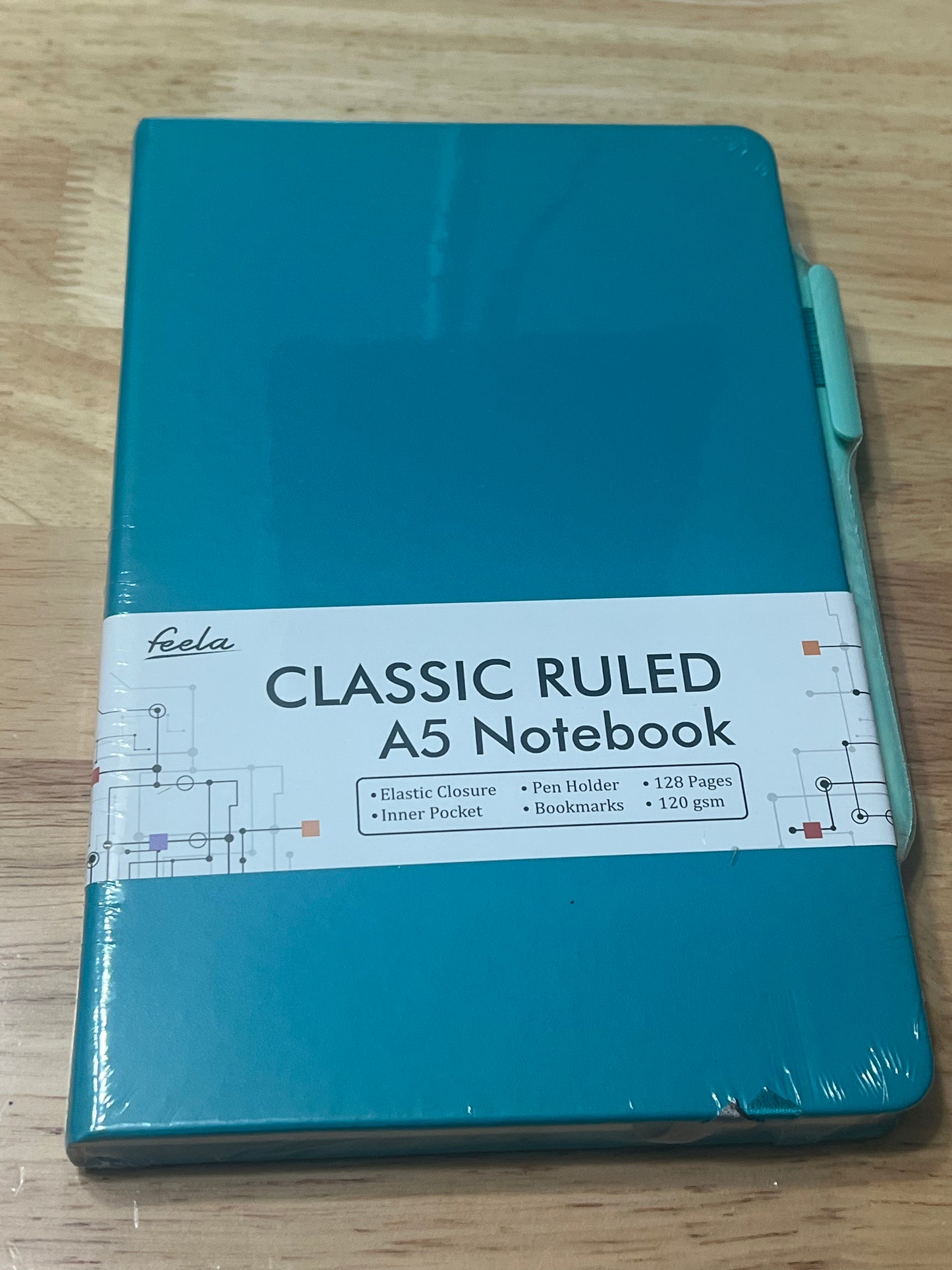 A5 Notebook with matching pen