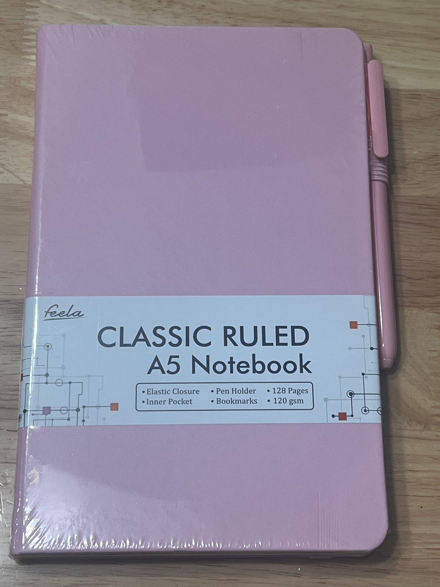 A5 Notebook with matching pen