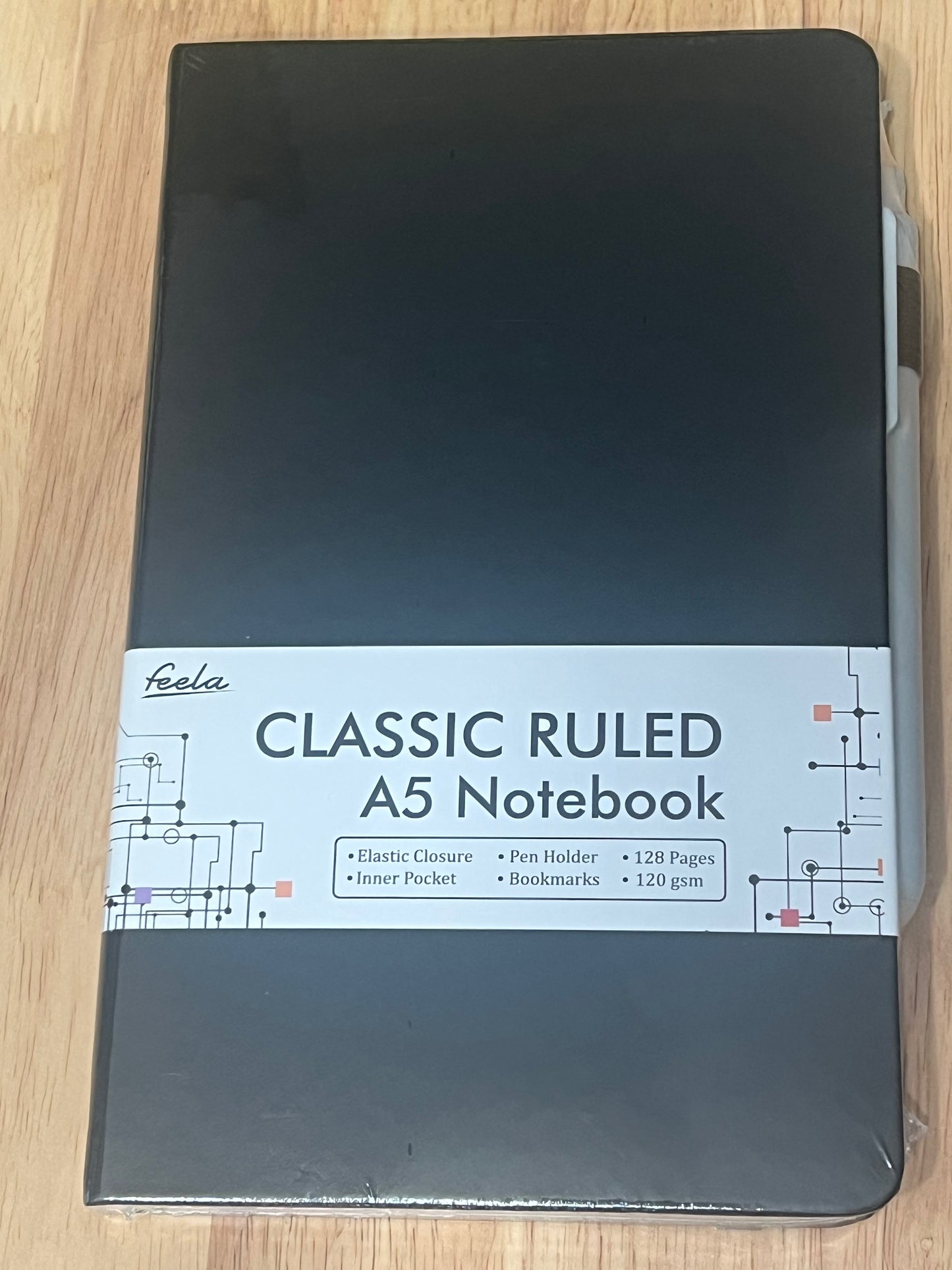 A5 Notebook with matching pen