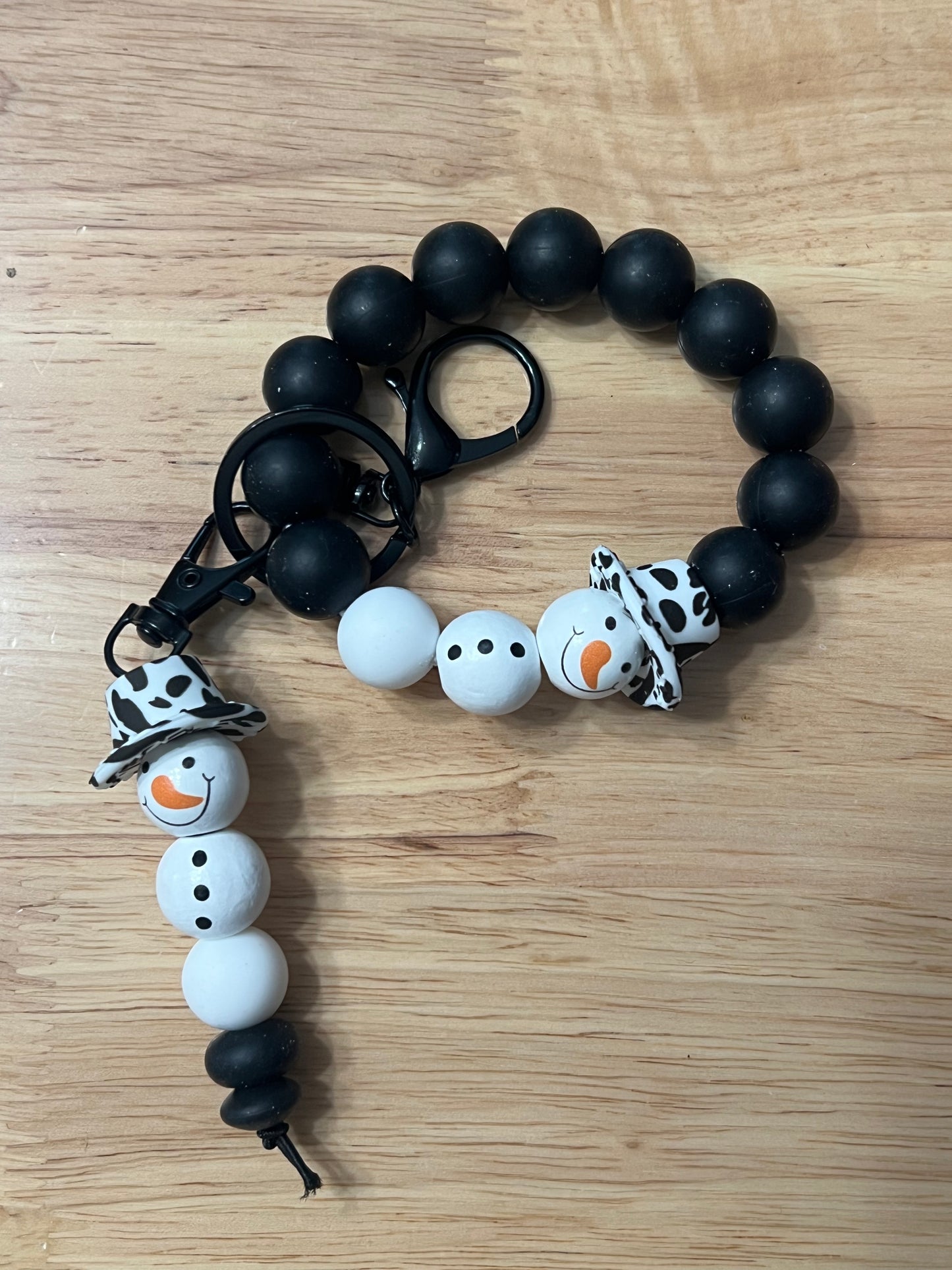 Breaded Bracelet and Keychain combo