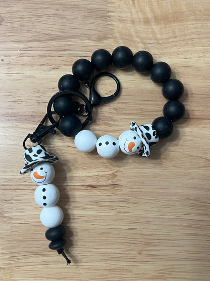 Breaded Bracelet and Keychain combo